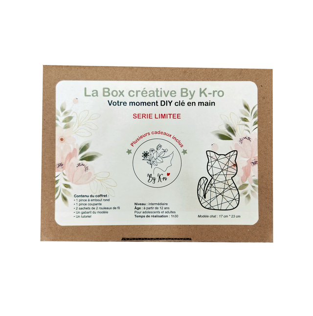 Kit Do It Yourself - Modèle chat ou lapin A4