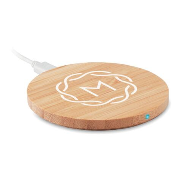 Wireless charger in bamboo 5W