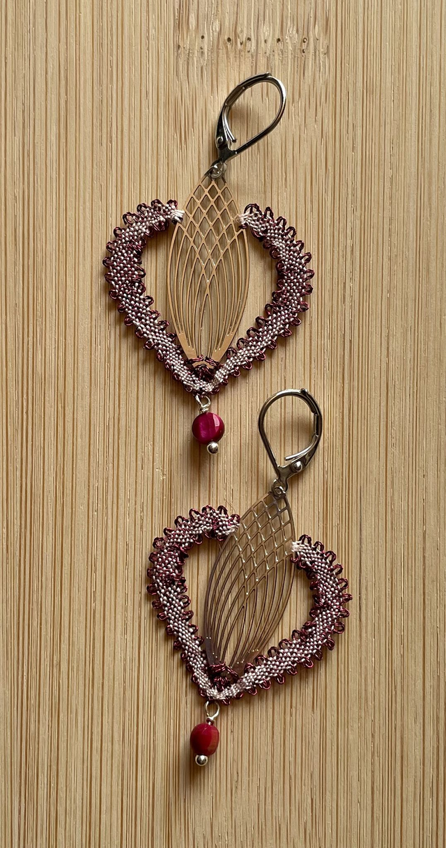 Boucles d’oreilles Coeurs