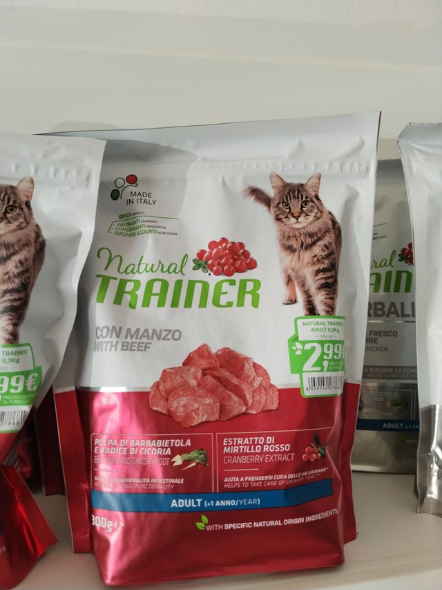 Natural Trainer Manzo/Pollo/Tonno