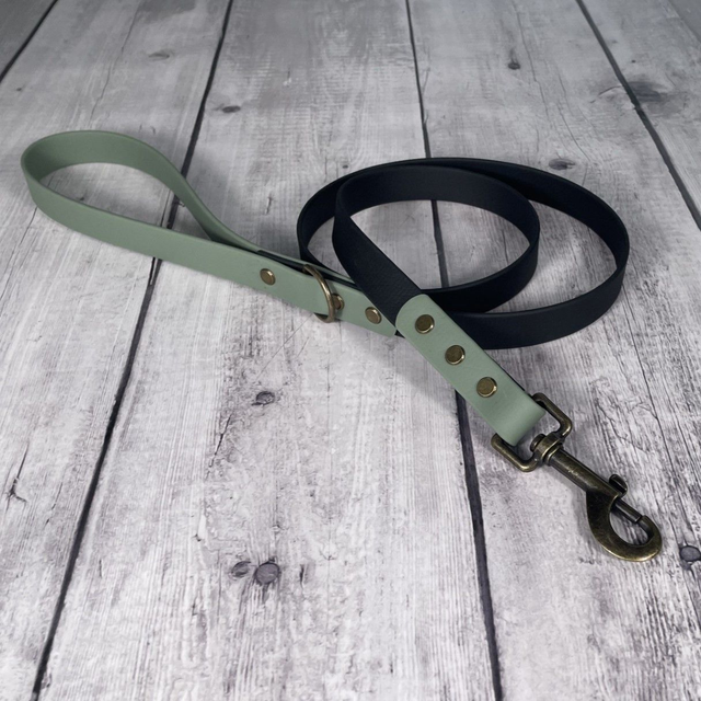 Custom Two-Tone Waterproof BioThane® Lead