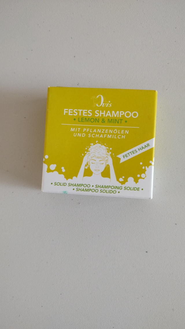 Ovis - schaapsmelk shampoobar lemon en munt