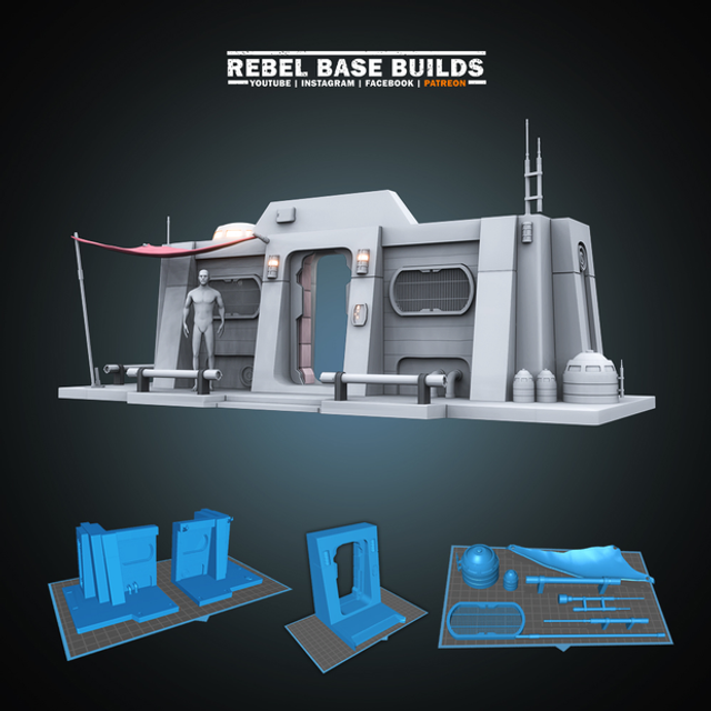 3D Printed Mando Home