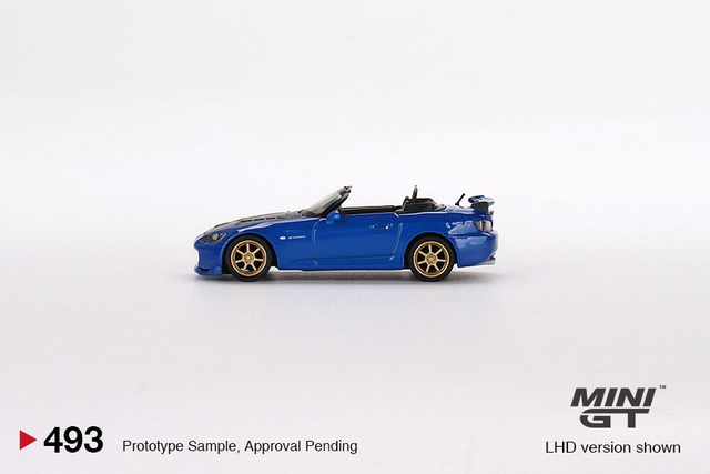 MGT00493 Mini GT 1/64 Honda S2000 (AP2) Mugen Monte Carlo Blue Pearl (RHD)