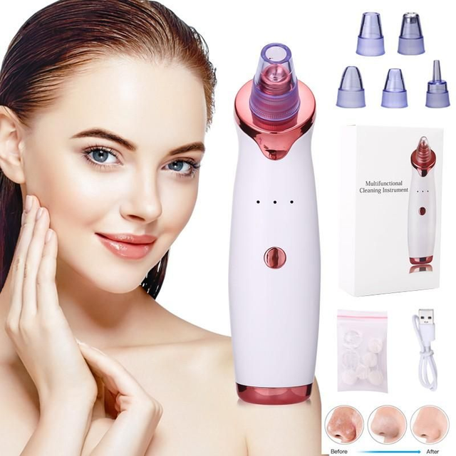 Electric Blackhead Remover &amp; Facial Pore Vacuum Cleaner