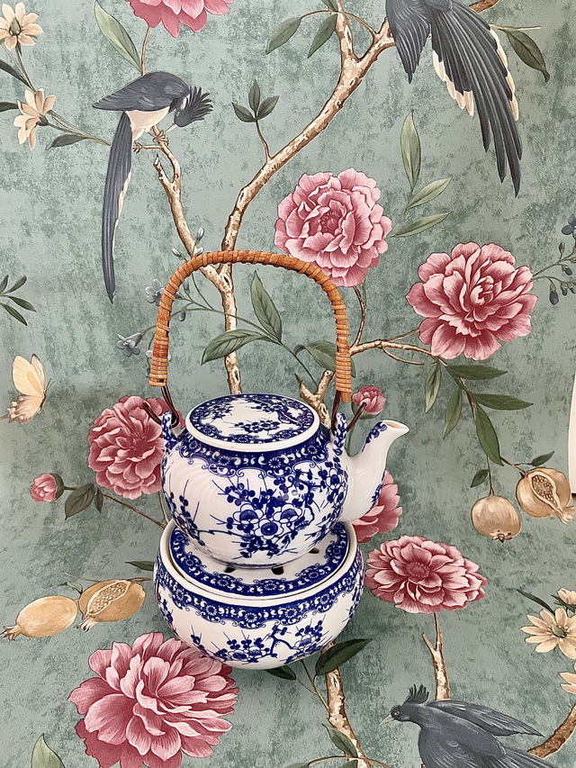 Théière et réchaud, Japon