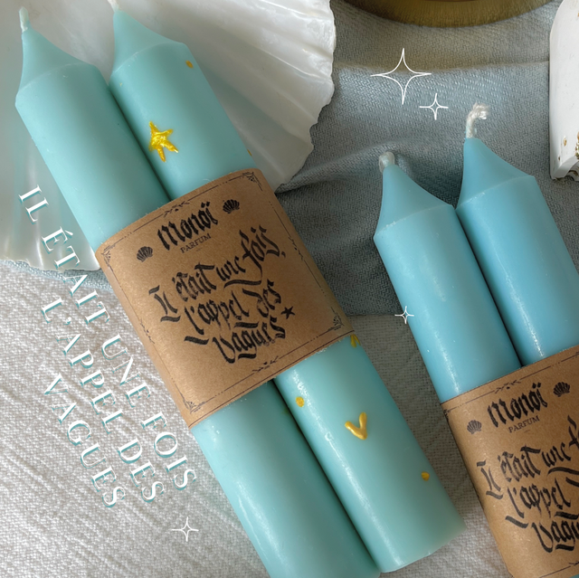 Lot de 2 bougies : Monoï 