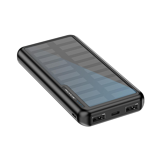  Batterie externe solaire 10000 mAh RXPB45 - Black