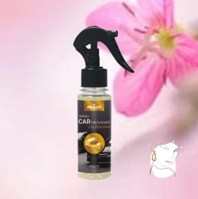 Spray voiture et tissus Golden man (inspiration)