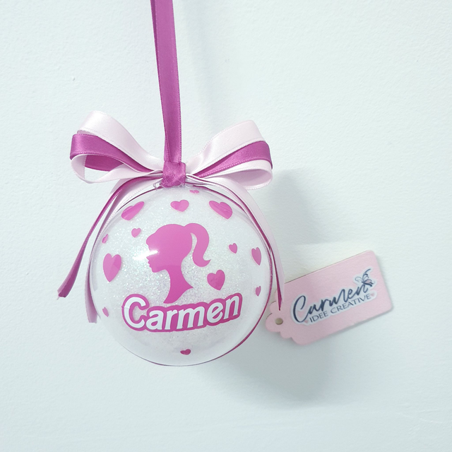 Sfera Natale personalizzata 