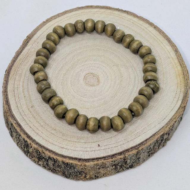 Bracelet &quot;Perle&quot; bois BB-003