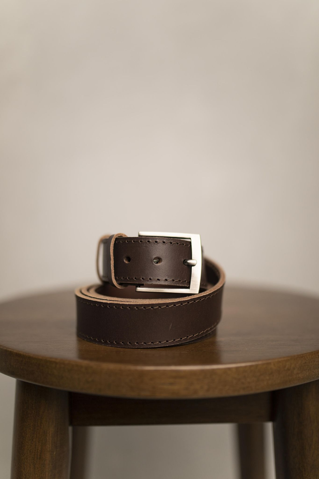 Klasikinis 3.5cm odinis diržas