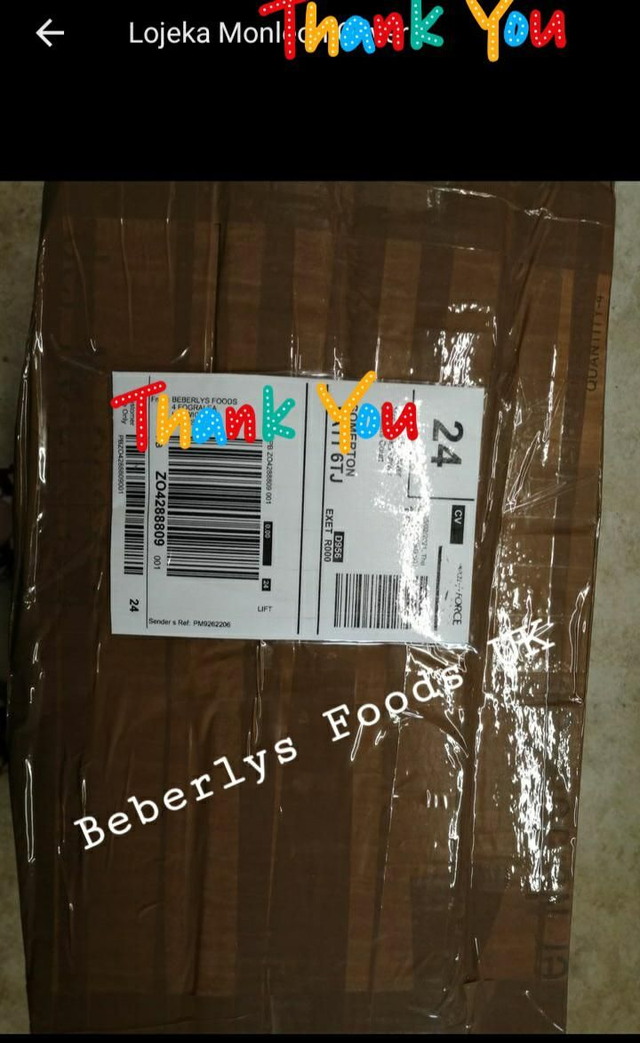 From Customer: Mrs Lojeka( England 2022)