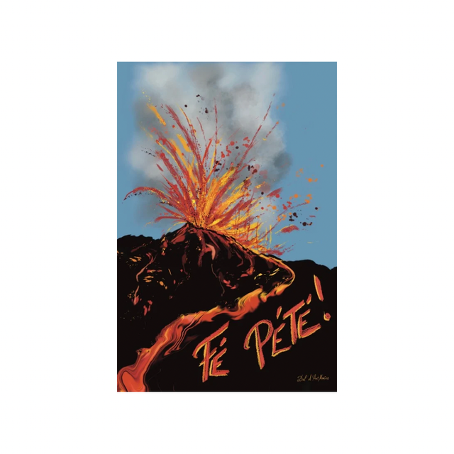 Carte postale - fé pété! 