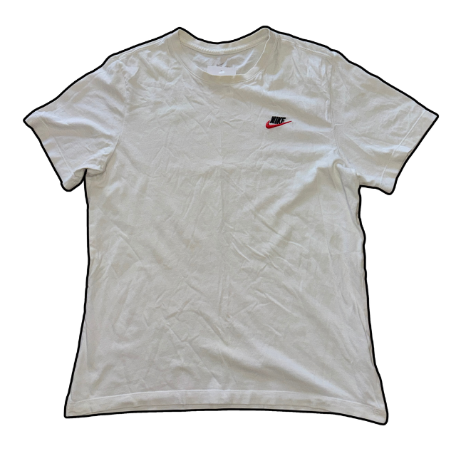 Nike Logo Tee White - M