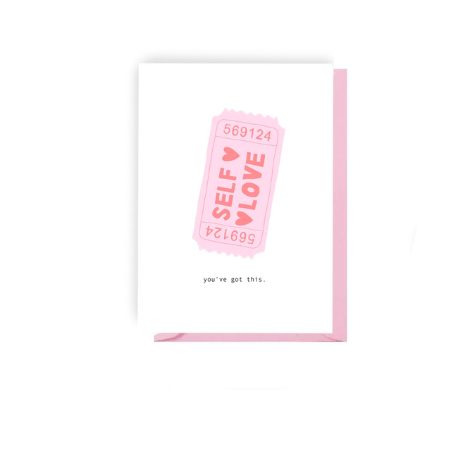 Self Love - Illustrated Love Card