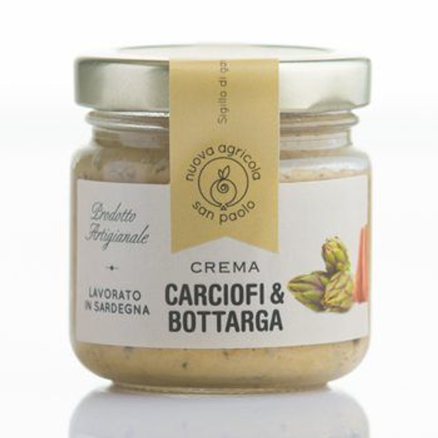 Crema Carciofi e Bottarga San Paolo - Spiny artichokes and bottarga