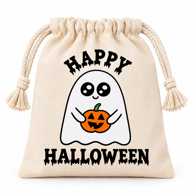 🎃 Petit sac cadeau Halloween – Happy Halloween 👻