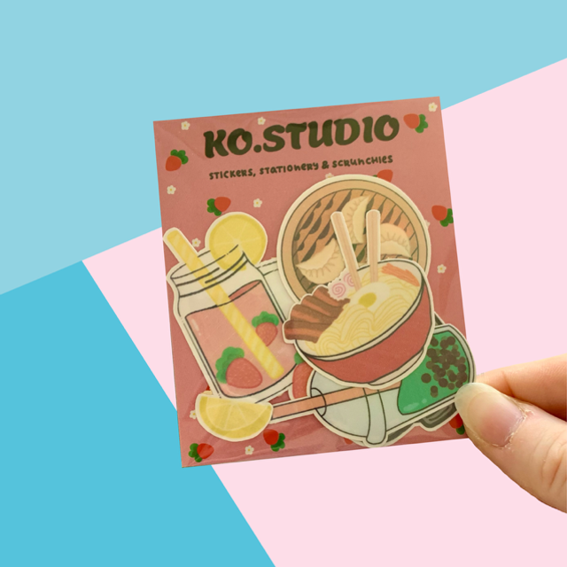 ASIAN FOOD sticker pack