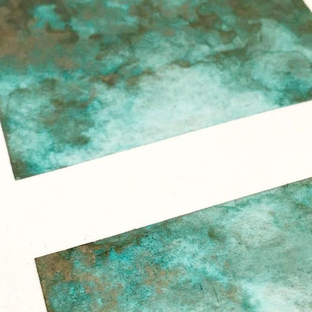 Grimoire aquarelle artisanale duo chrome 