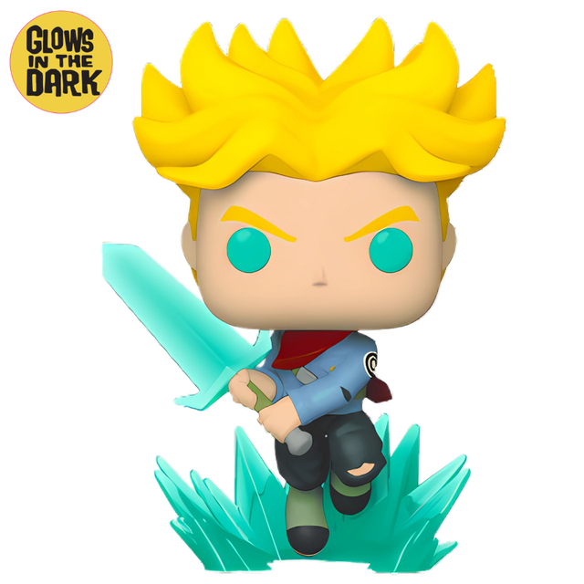 Funko Pop! - Dragonball Z - Saiyan Trunks With Sword (Glow)