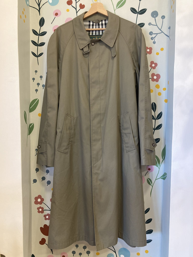 Trench Ballarini verde/tortora