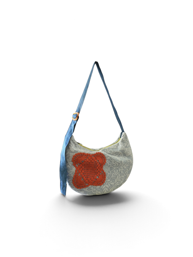 Doily pocket big banana bag