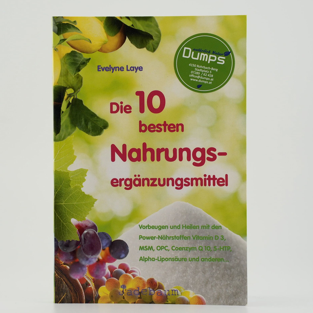 Buch - Die 10 besten Nahrungsergänzungsmittel