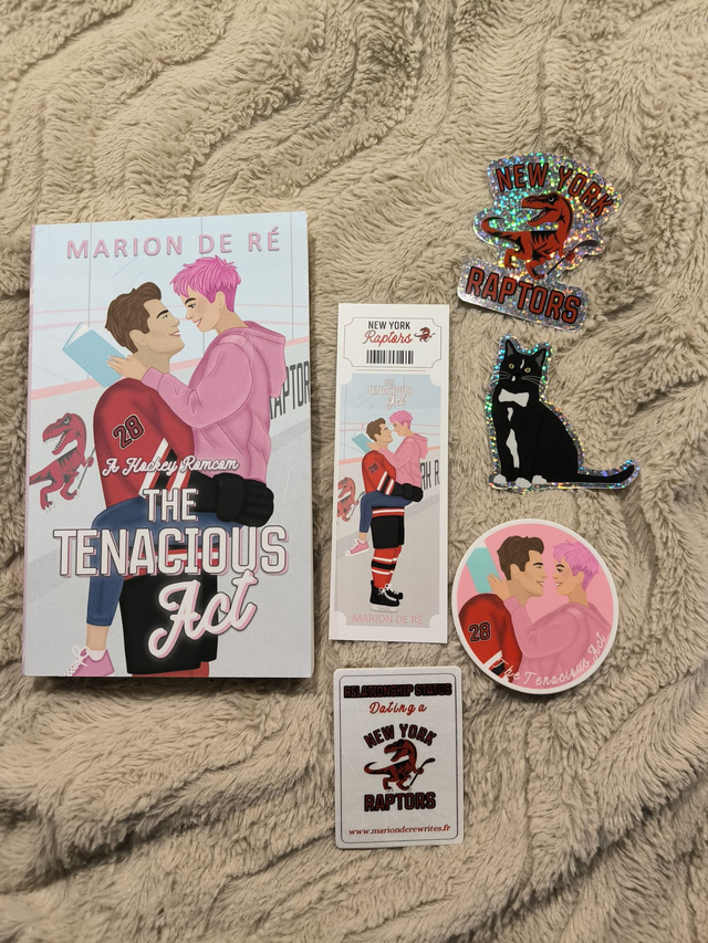 The Tenacious Act (Raptors version) Signed book + Swag pack