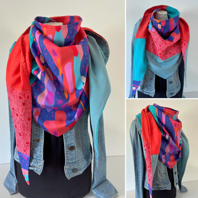 Maxi Chèche E323 Patchwork double 
