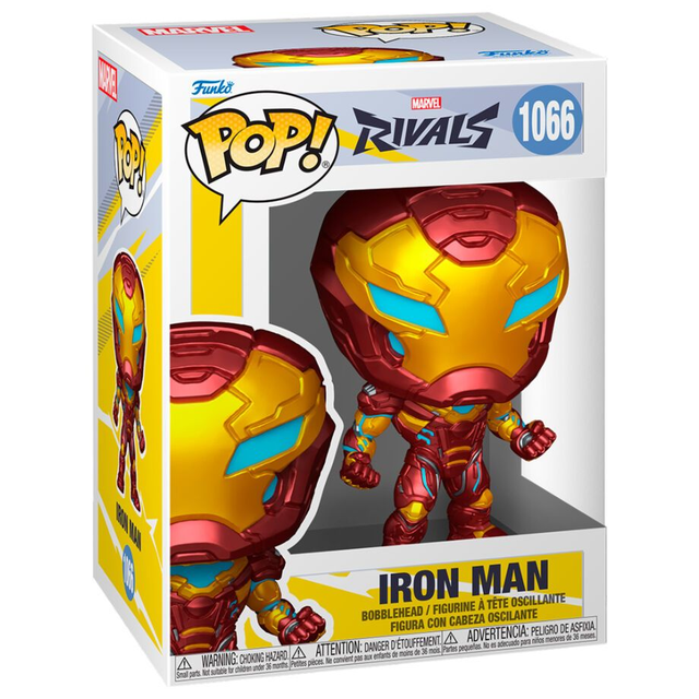 Funko - Marvel Rivals Iron Man 9cm POP!