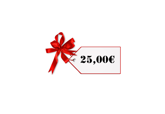 Gutschein 25,00€