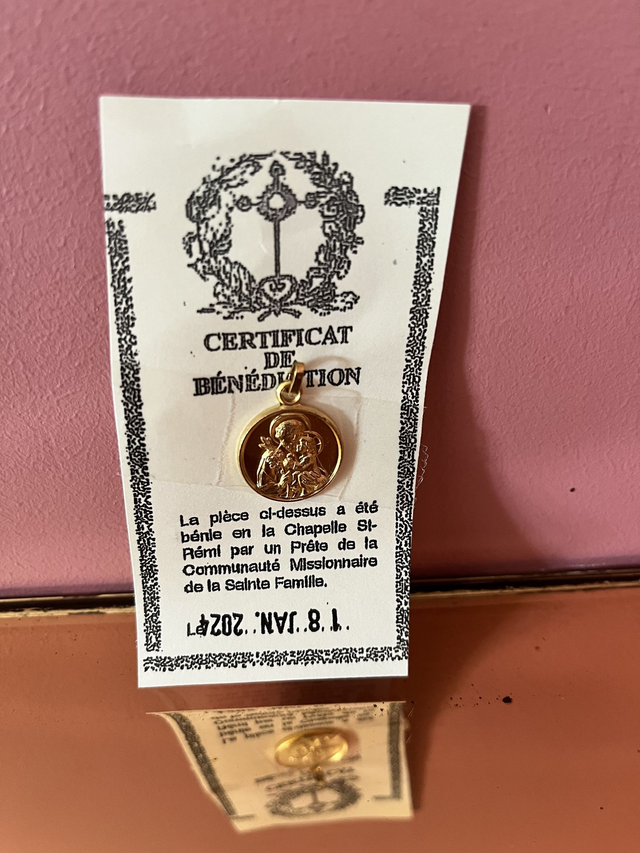 Médaille Saint Joseph - Travail et famille