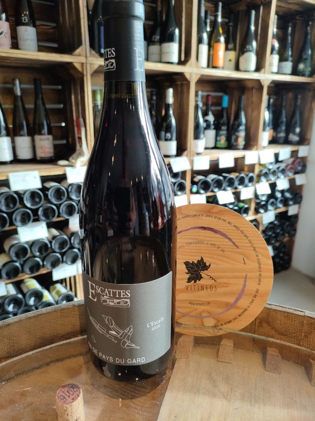 L''Escale Gard 2022 - Rouge Sec Tranquille - Domaine de l''Escattes (François Robelin)