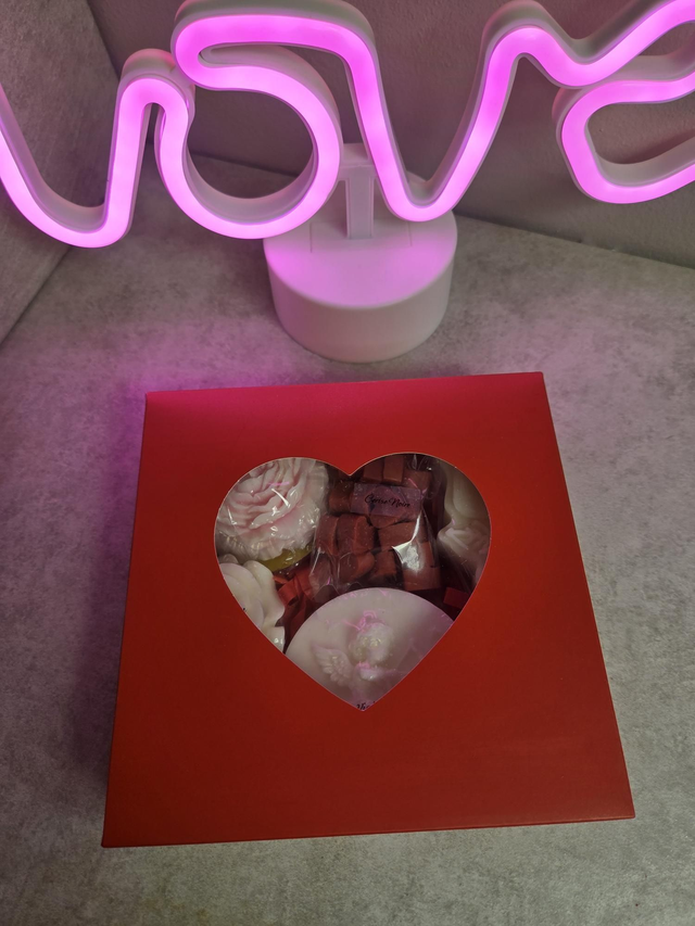 Boîte cœur découverte 