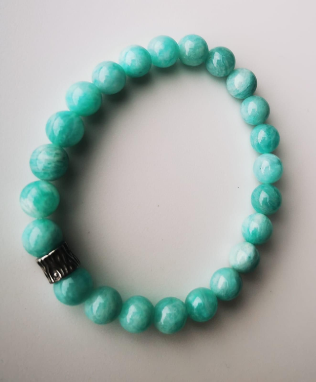 Bracelet AMAZONITE 8mm