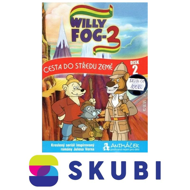 DVD Willy Fog 2 - Cesta do středu země - disk 2