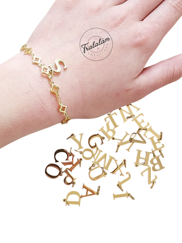 ✨Bracelet Porte-Bonheur + 1 initiale (sur-mesure)