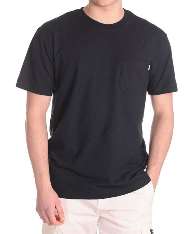 B21697L0 - LIUJO T Shirt Giro Mezza mancia con taschino Flamepocket