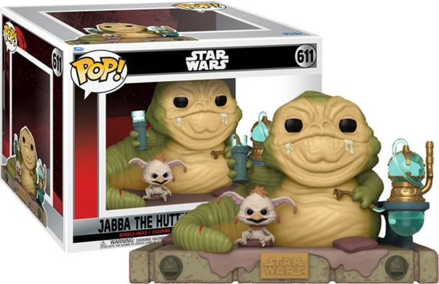 Star Wars: Jabba the Hutt &amp; Salacious B. Crumb Pop! #611