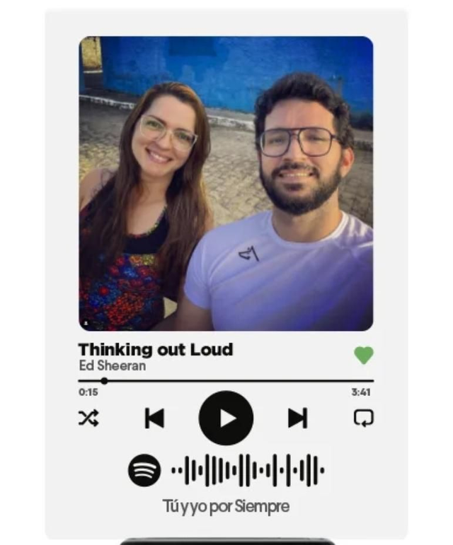 METACRILATO SPOTIFY 15x20 (doble cristal)