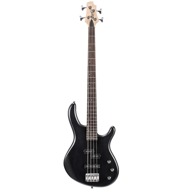 Cort Action Bass PJ Open Pore, Black
