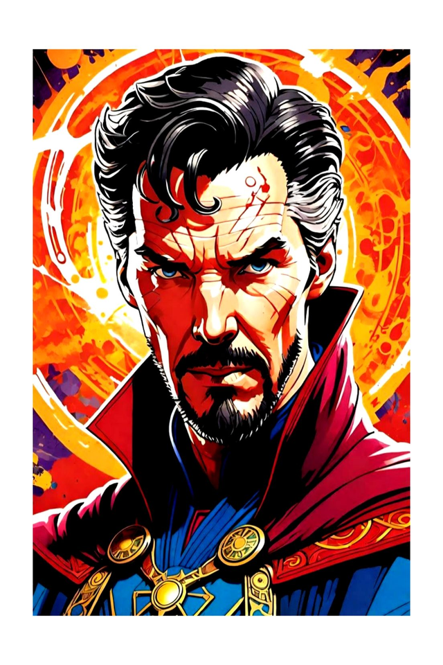 Dr Strange Marvel Art Print