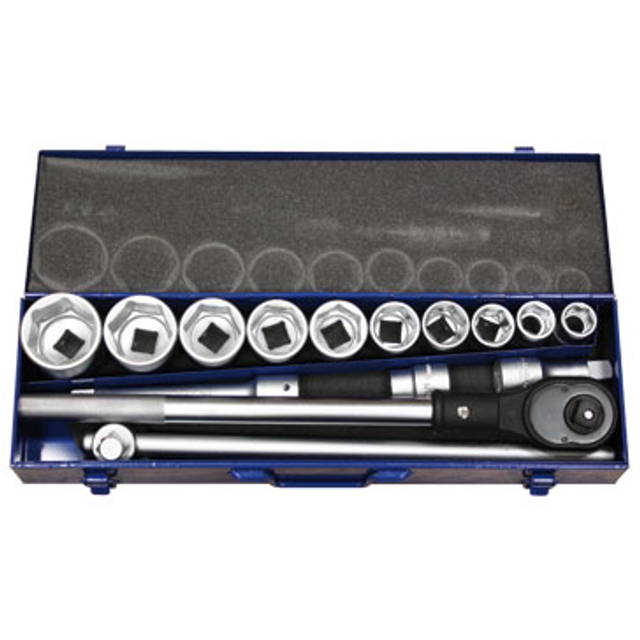  Stahlkraft LKW-Steckschlüsselsatz   21-tlg.