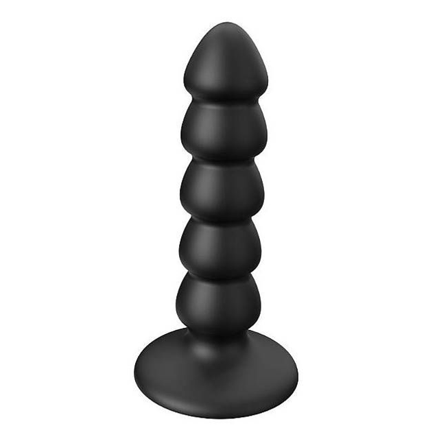 Plug Anal de Silicone Premium com Ventosa