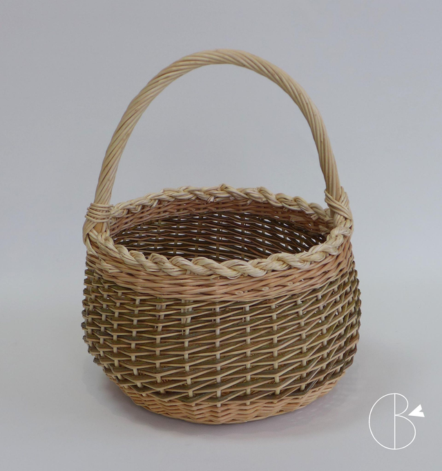 Panier boule bordure roulée