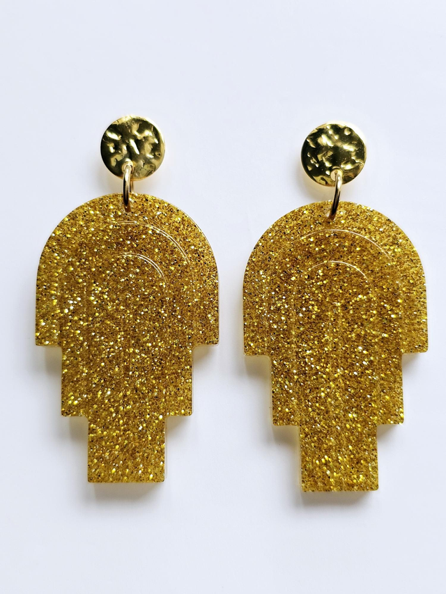 MIAMI fine paillettes dorées