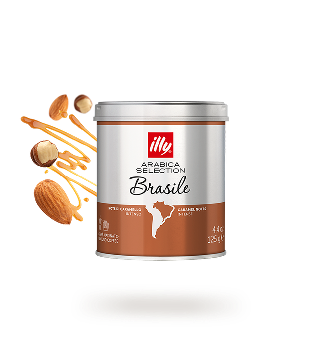 ILLY Caffè Macinato 125gr SELEZIONE BRASILE EAN8003753939926