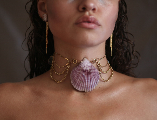 &#039;ocean queen&#039; necklace