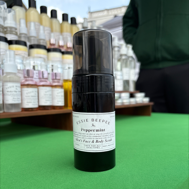 Men’s Peppermint Face &amp; Body Scrub